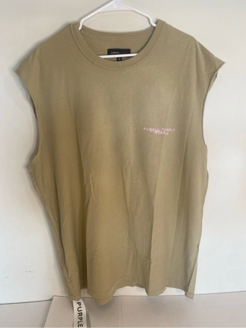 Purple Label Women's / Man’s Muscle Tee in Olive